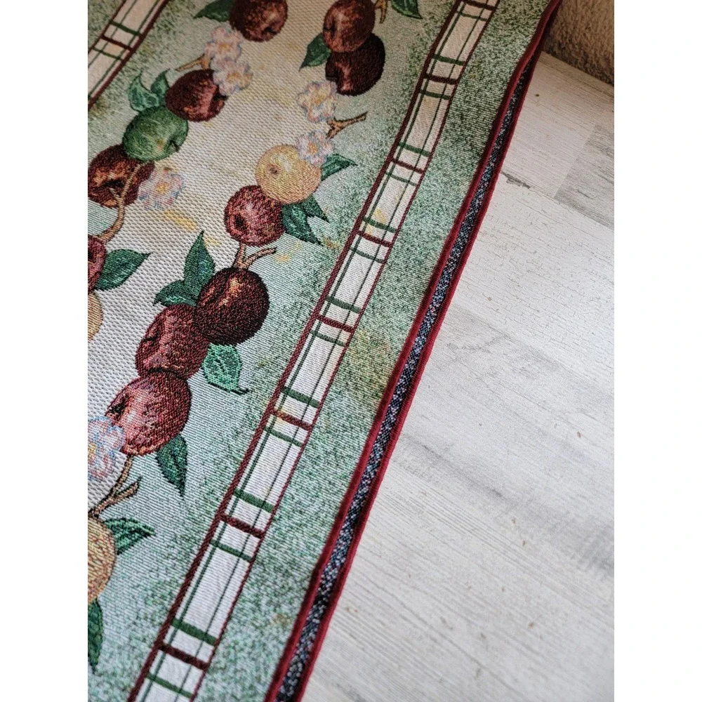 Vintage Apple‎ Fall table runner Castle cloth decorative harvest home decor